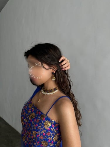 Indian Jewelry Pearl Set