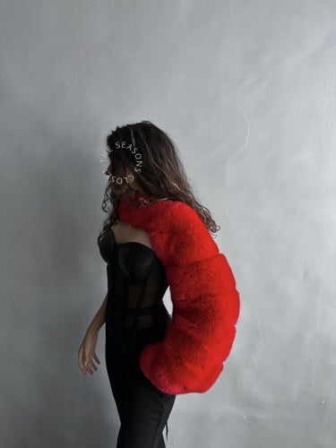 RED SHOULDER PIECE