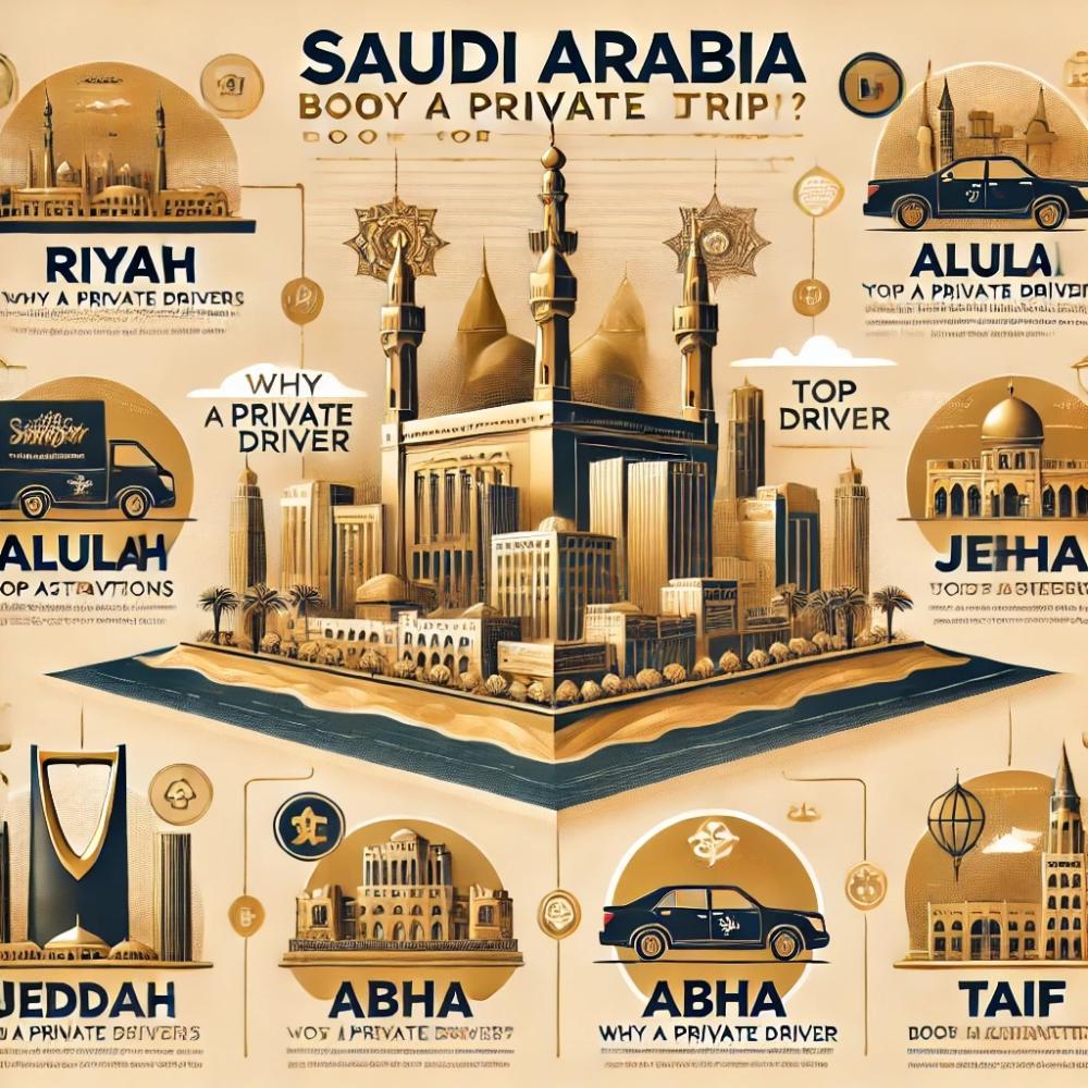 اكتشف السعودية براحة: أفضل الوجهات السياحية لاستكشافها مع سائق خاص
