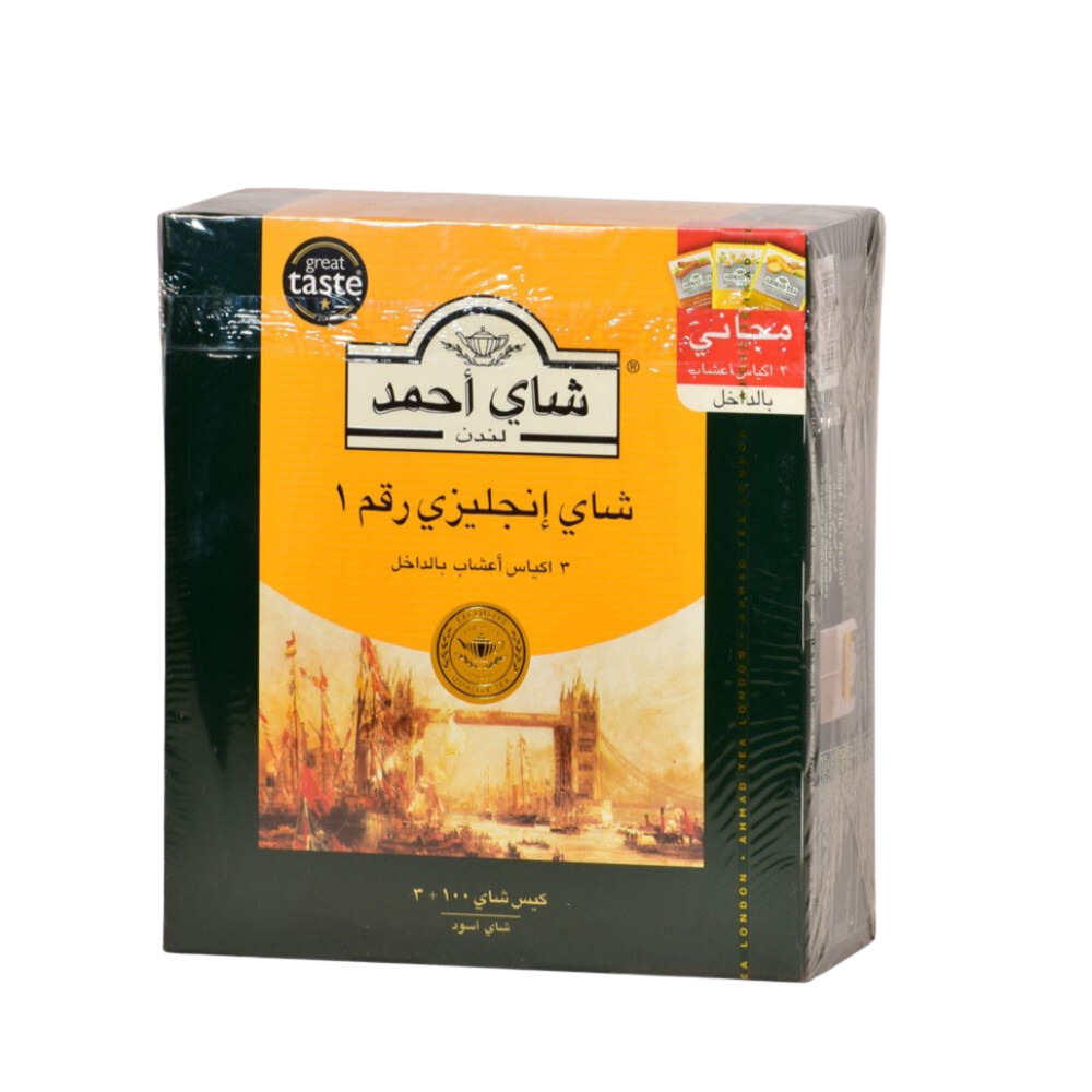 شاي أحمد انجليزي 100 كيس