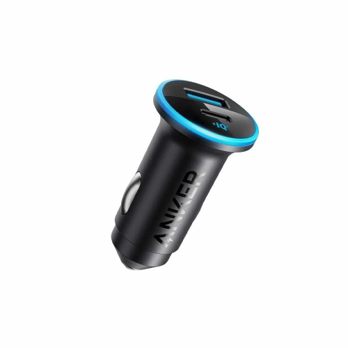 فيش سيارة بقوة 52 واط -بمنفذ تايب سي ومنفذ يو اس بي