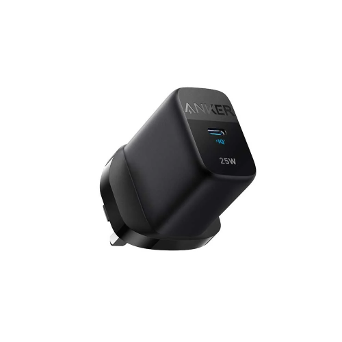 شاحن جداري انكر 312 بقوة 25 واط بمنفذ تايب سي - اسود