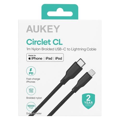 كيبل شحن تايب سي ايفون من اوكي