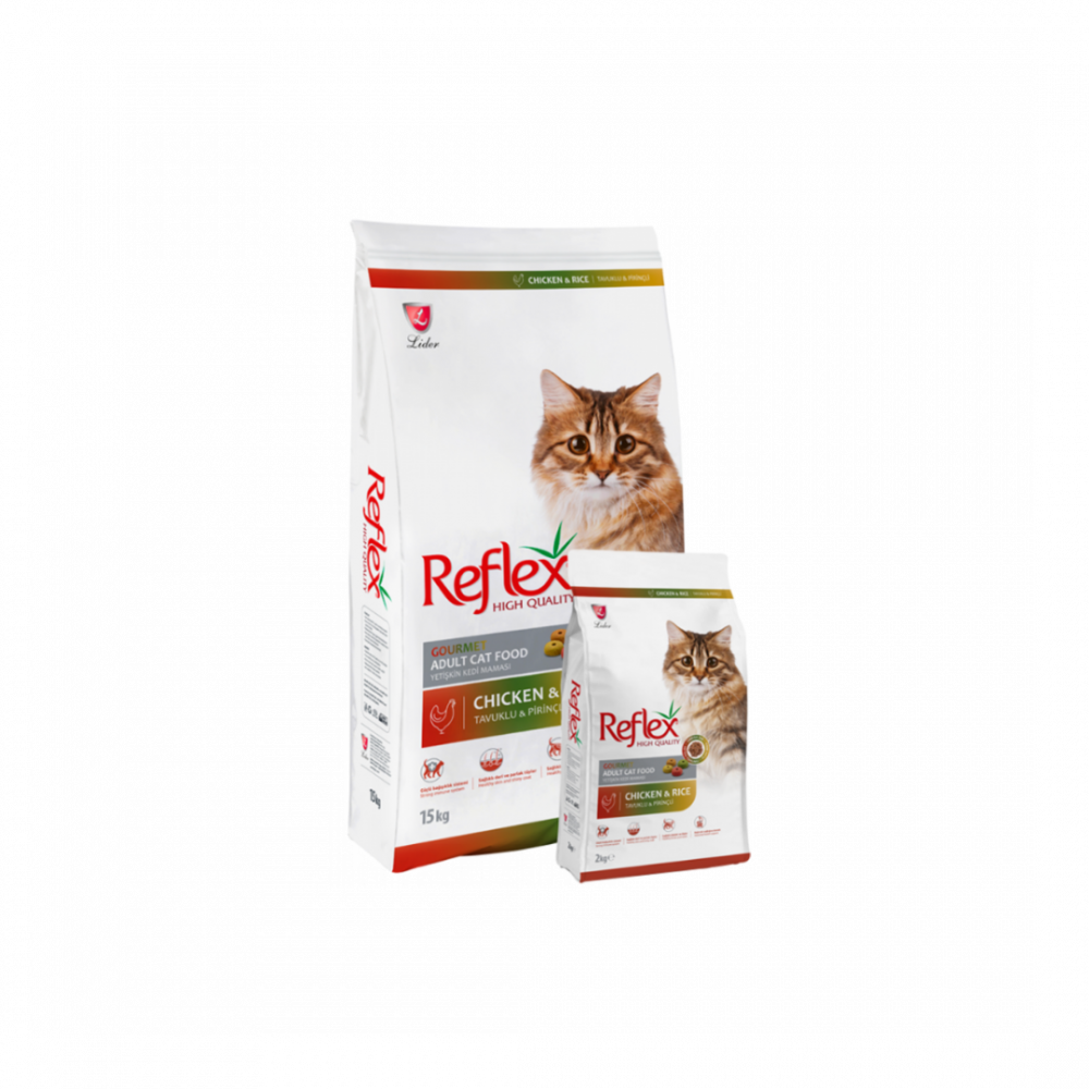 Reflex Adult Cat Food Gourmet Chicken Rice Biocenter