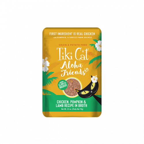 TikiCat Cat Food Aloha Friends Chicken Pumpkin Lamb Biocenter