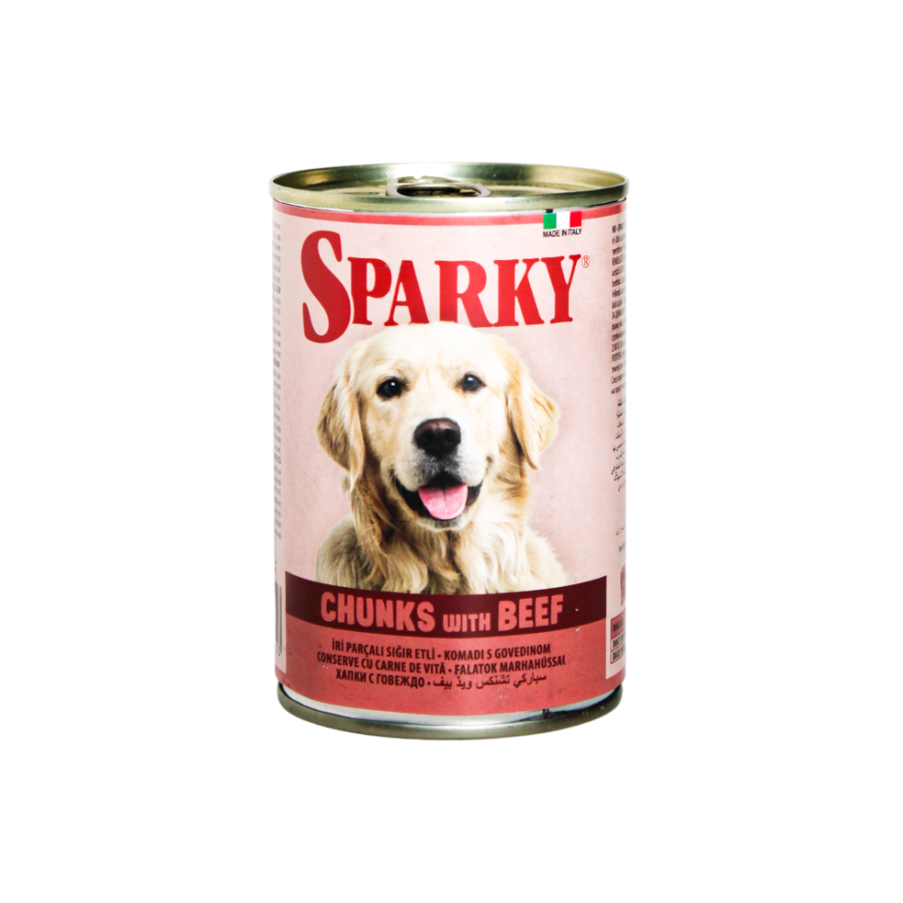 SPARKY |  Dog Can Food Beef