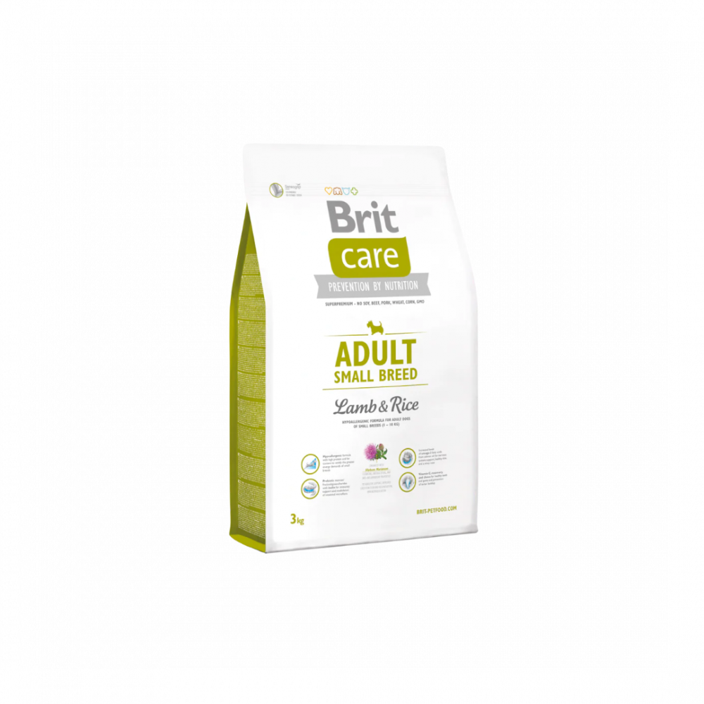 Brit Adult Small Breed food Lamb Rice Biocenter