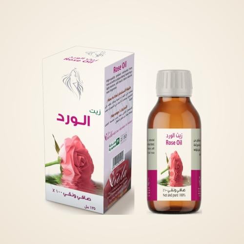 زيت الورد الطبيعي 125 مل
