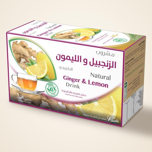 مشروب الزنجبيل بالليمون