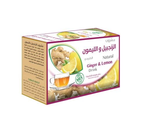 Lemon ginger drink