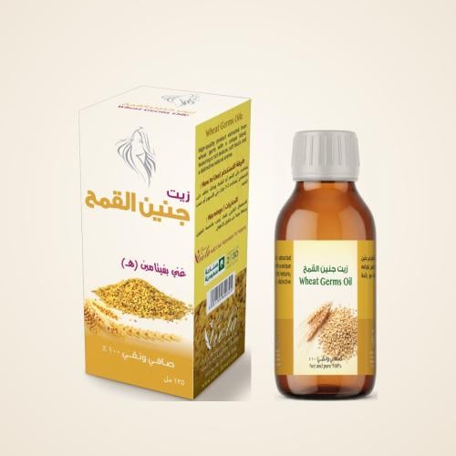زيت جنين القمح الطبيعي 125 مل