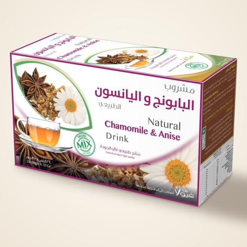 مشروب البابونج واليانسون