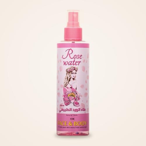 Natural rose water