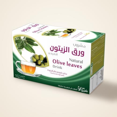 مشروب ورق الزيتون الطبيعي