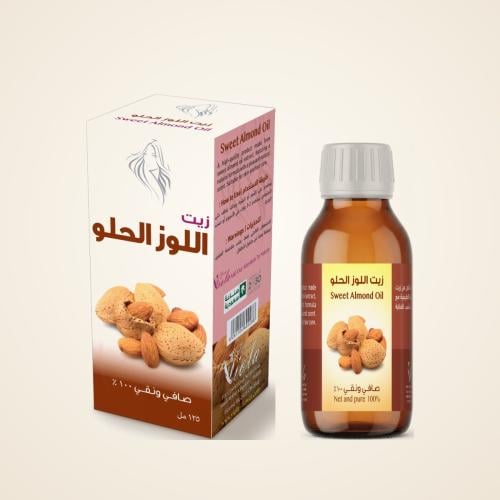 زيت اللوز الحلو الطبيعي 125 مل