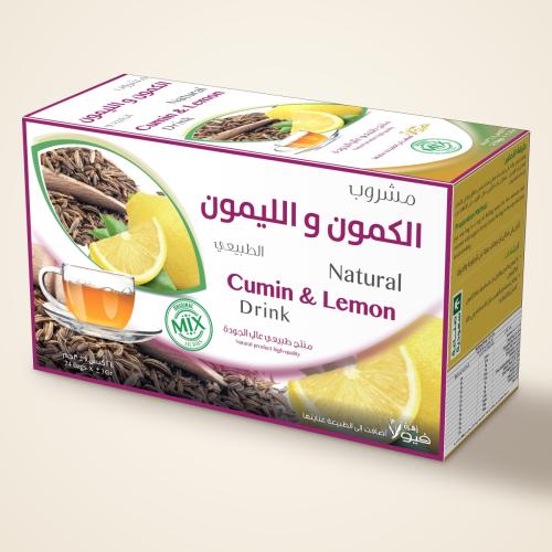 مشروب الكمون والليمون