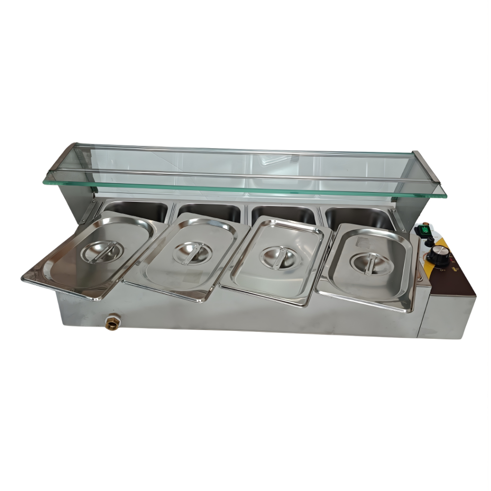 سخان سفنديش طعام كهربائي 1/3 - 4 خانات