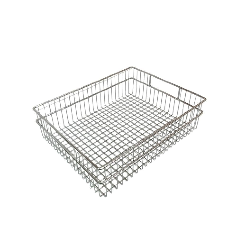 سلة ومصافي شبك بطاطس استيل 36×28×10 سم