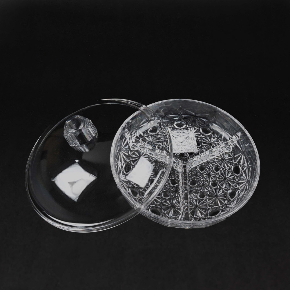 صحن تقديم 3 اقسام