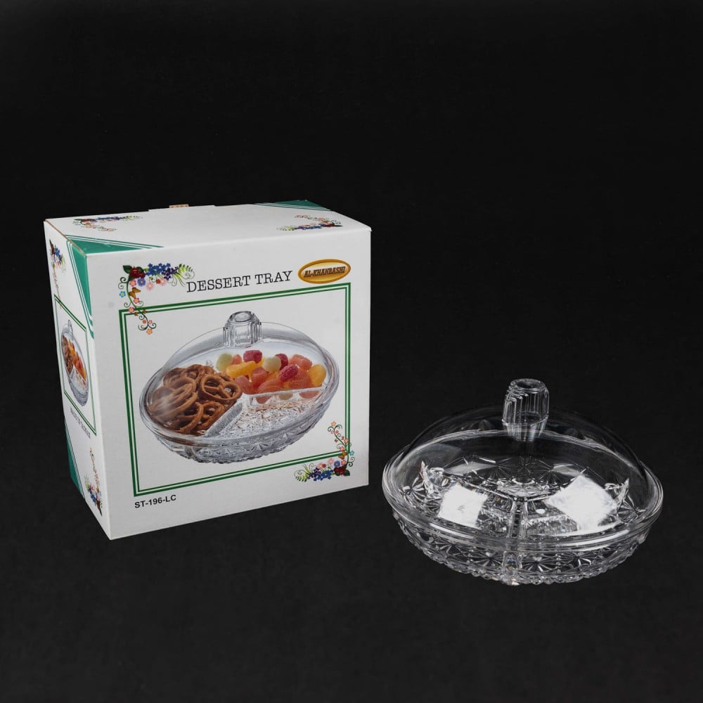 صحن تقديم 3 اقسام