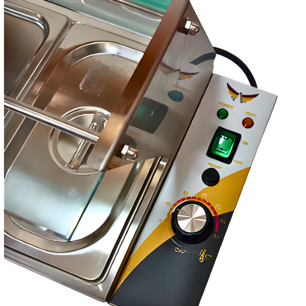 سخان سفنديش طعام كهربائي 1/3 - 5 خانات