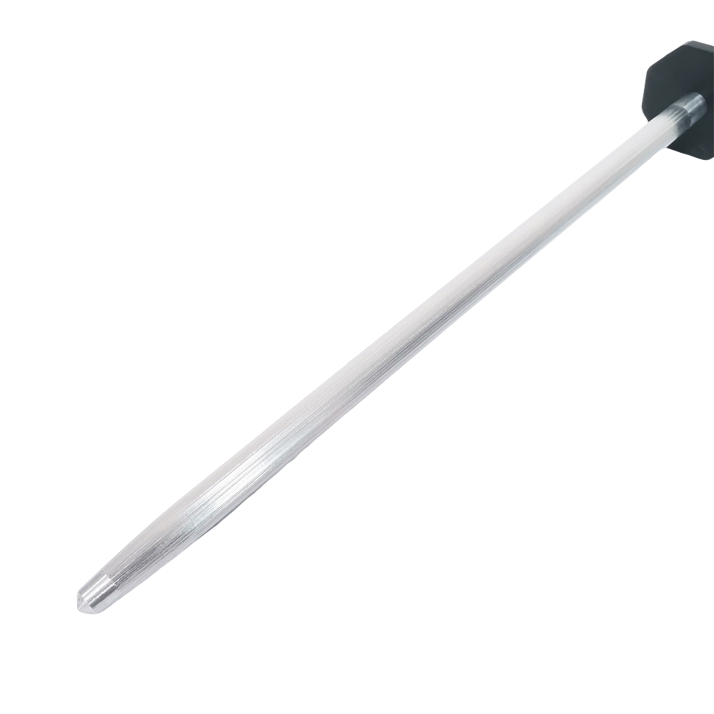 مسن سكاكين مقبض اسود 30 سم