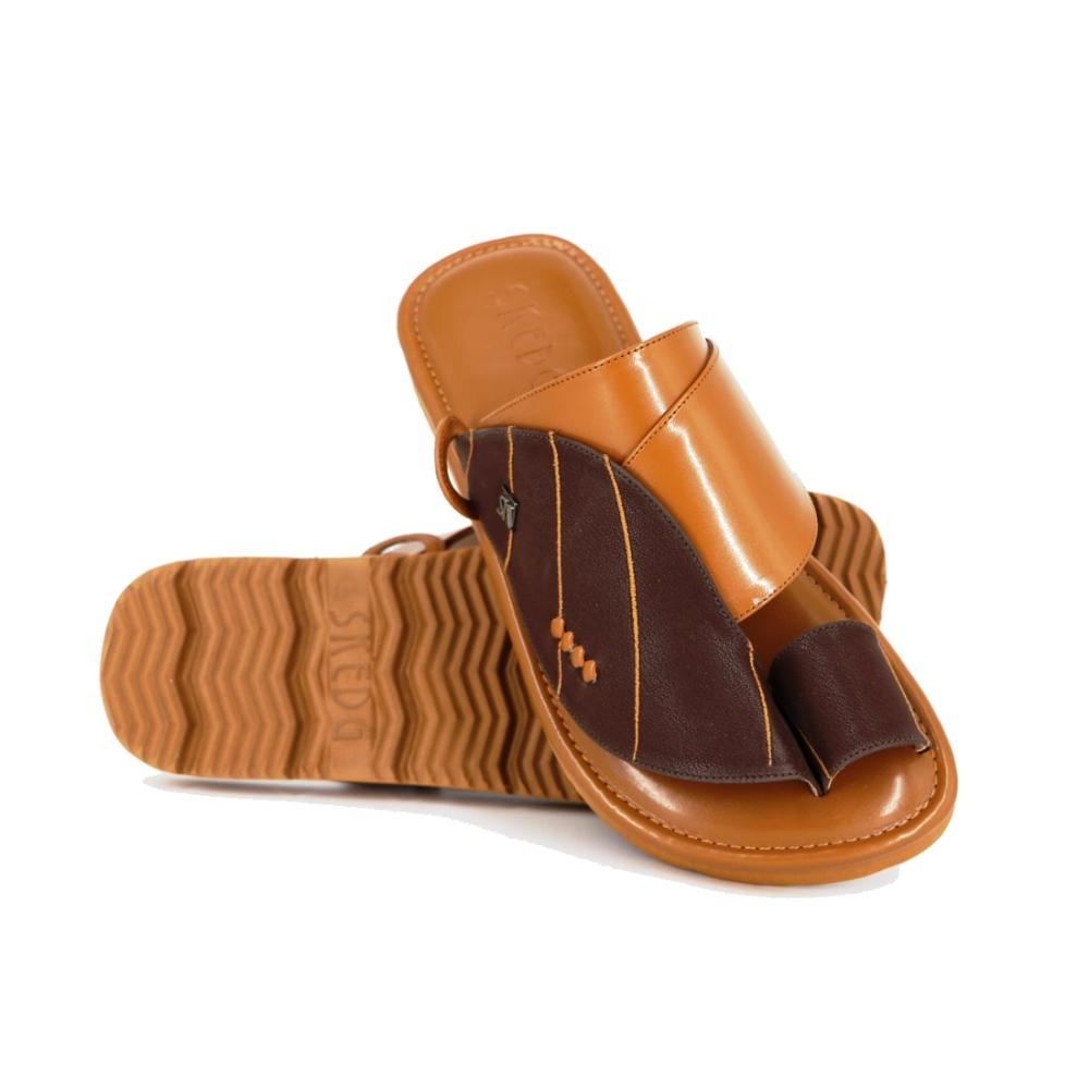 حذيان شرقي بني ومطرز