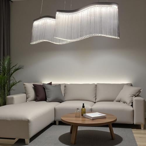 ثريا فاخرة غرفة جلوس طراز  عصري