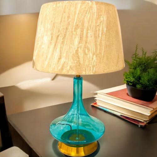 ابجورة طاولة عصرية زجاج