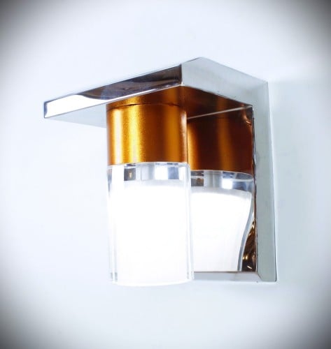 جداري مودرن  زجاج  جليدي -اسطواني مع اضاءة ليد