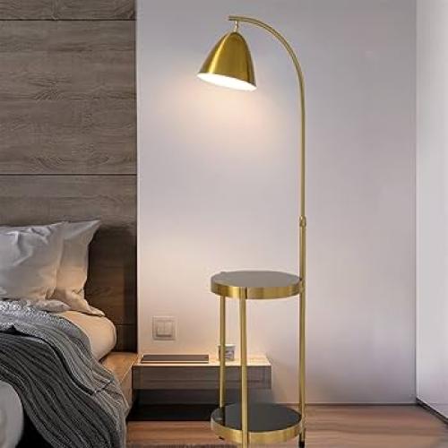 استاند مع اضاءة وطاوله مودرن