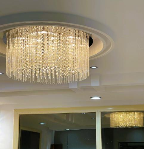 ثريه لاصق دائري قطر 60 سم