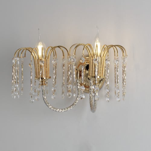 ابليك ايطالي كريستال لون ذهبي