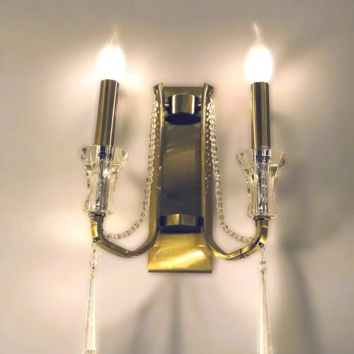 جداري نيو كلاسيك ذهبي مطفي