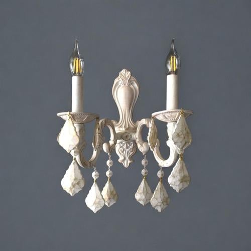 جداري كلاسيك ابيض وايتي معتق