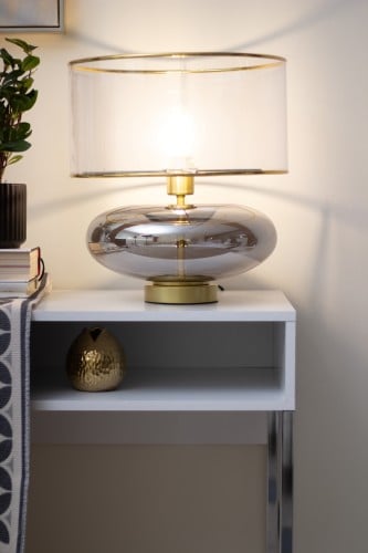 ابجورة مودرن مع غطاء شفاف