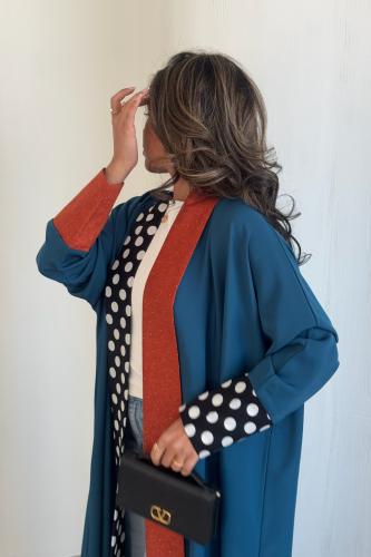 Polka Blue