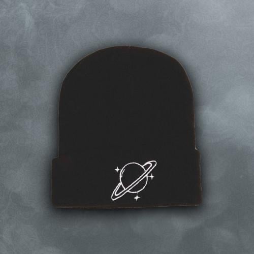 black dinosaur beanie