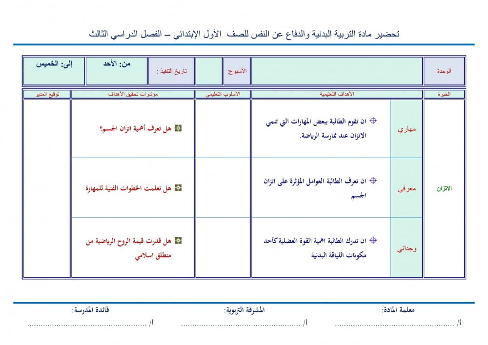 ملخص مهارات حياتية وتربية اسرية رابع ابتدائى الفصل الأول