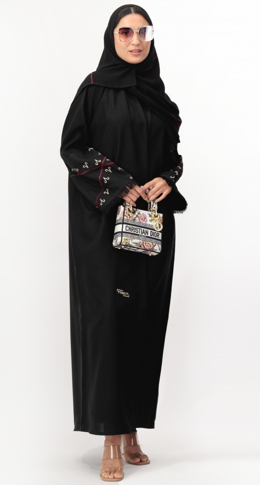 عباية برج الحمل تطريز ملون