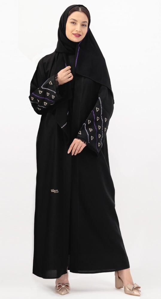 عباية تطريز برج الميزان