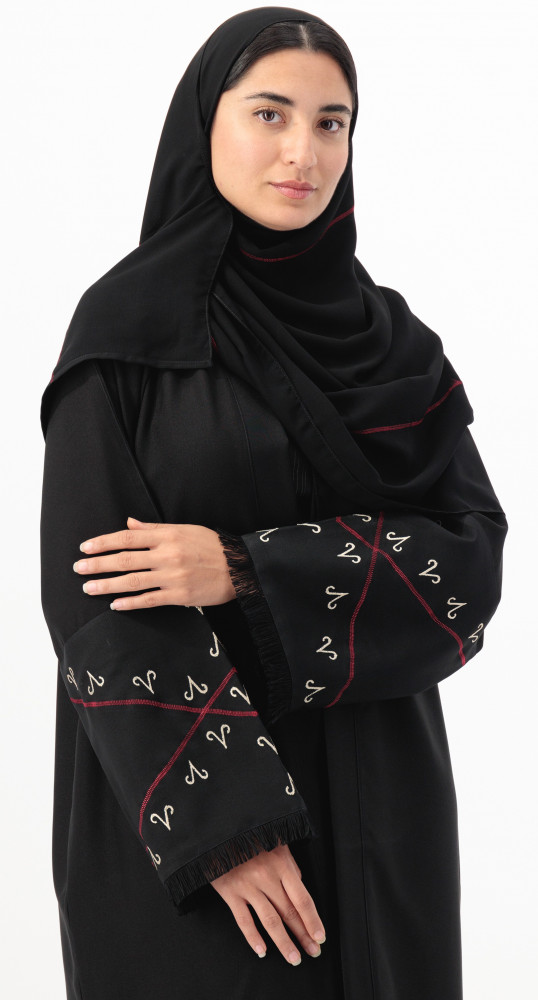 عباية برج الحمل تطريز ملون