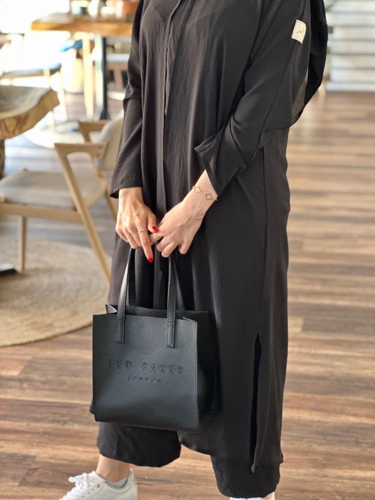 عباية السفر اسود 321