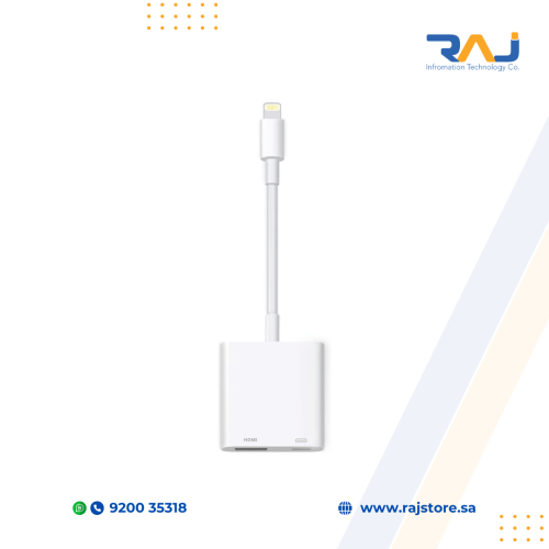 محول لايتنينج إلى HDMI مع منفذ شحن - دقة 1080P