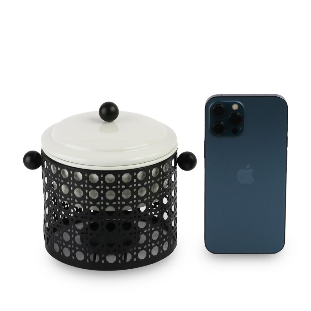 سخان استيل بغطاء لون أسود - صفقات