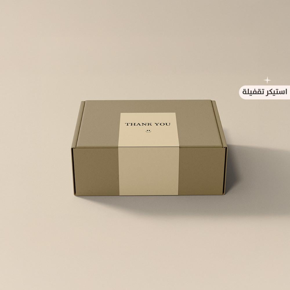 طباعة ستيكرات  لإغلاق المنتجات بتصاميمك الخاصة وقياسات متنوعة