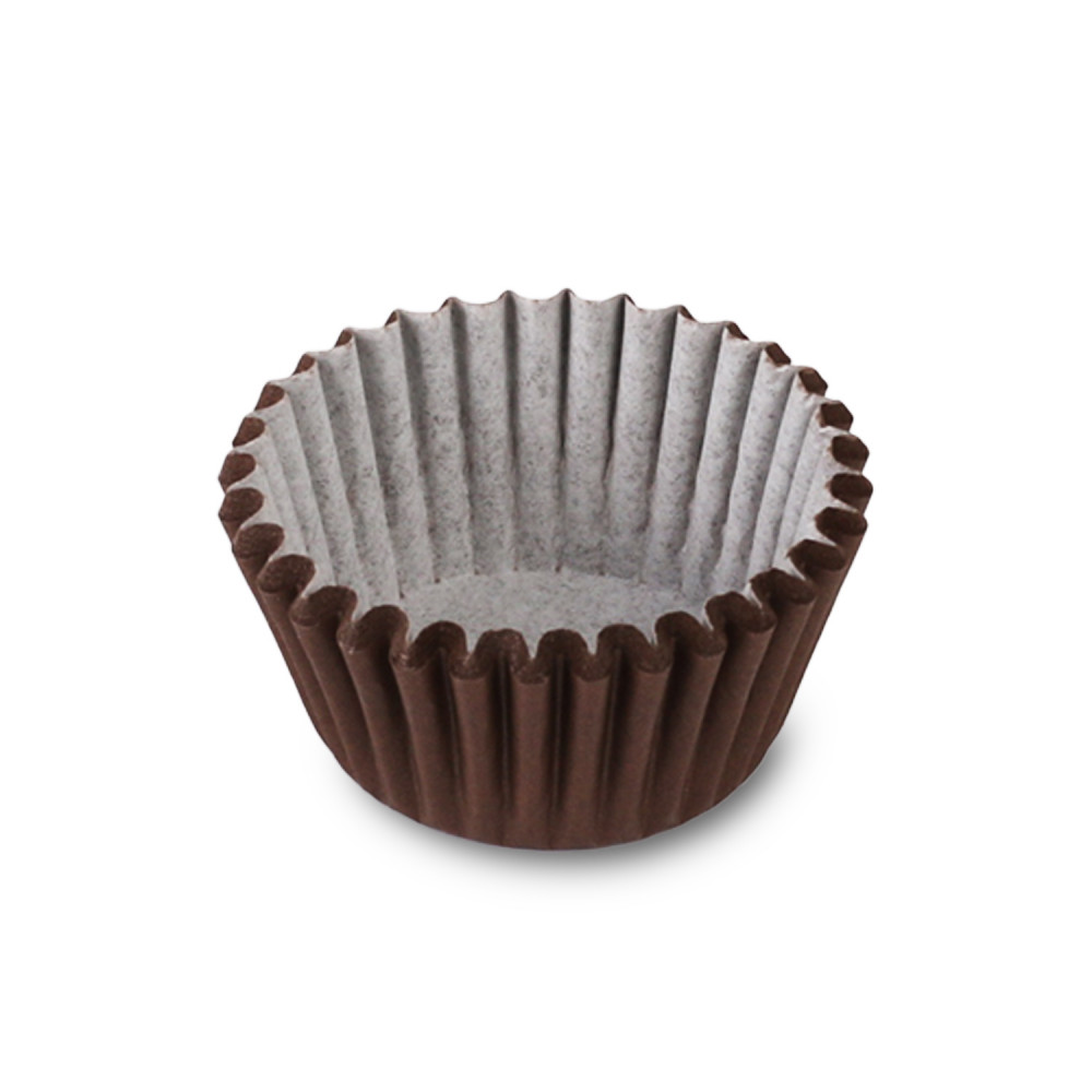 A set of 1000 luxury brown cupcake papers 5 4 2.7cm