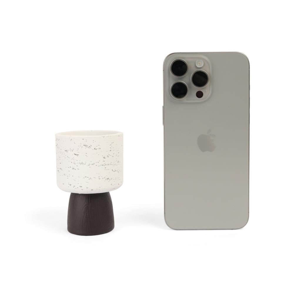 مبخرة سيراميك فاخرة باللون الأبيض