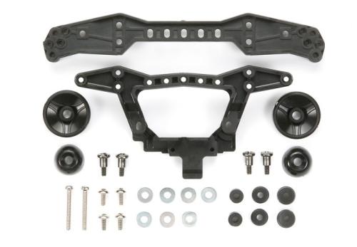Carbon Reinforcing Rear Double Roller Stay (3 Atta...