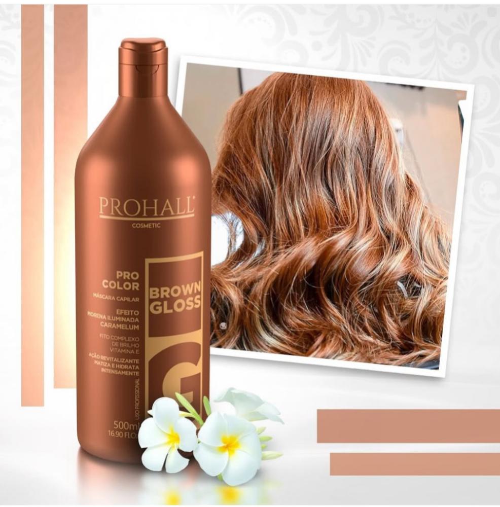 تونر رنساج التصحيح والترطيب والتلوين باللون البني اللامع" براون جلوس " بروهول البرازيلي حجم 500 مل